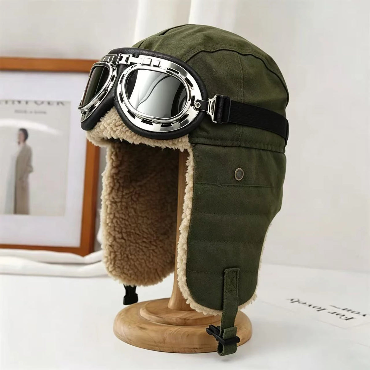 Bomber Hat Men Women Thick Warm Russian Ushanka Fur Hat Fashion Male Female Winter Hat Black Grey Earflap Ski Russian Cap
