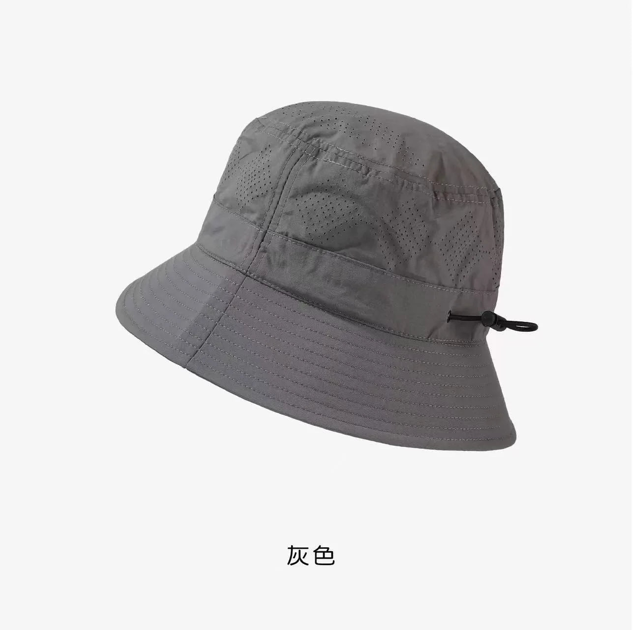 Women Summer Quick-dry Fishermen Hat Casual Outdoor Wide Brim Waterproof Sunshade Bucket Cap Solid Hiking Fishing Sunscreen Hats