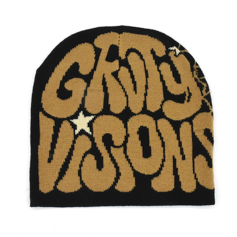 2023 New Knitting Beanies Hat Men Women Paragraph Quality Cap Mea Culpa Y2k Warm Fashion Hundred Take Cold Cap for Women Hats