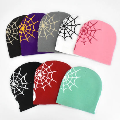 Pullover Beanie Hats Men Women Knitting Hats Autumn Winter Ins Fashion Brand New Net Red Wool Hats Fashion Versatile Cold Hats