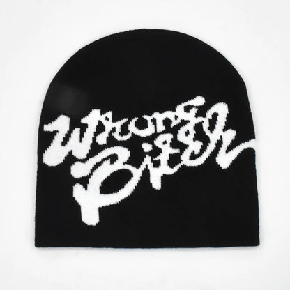2023 New Knitting Beanies Hat Men Women Paragraph Quality Cap Mea Culpa Y2k Warm Fashion Hundred Take Cold Cap for Women Hats