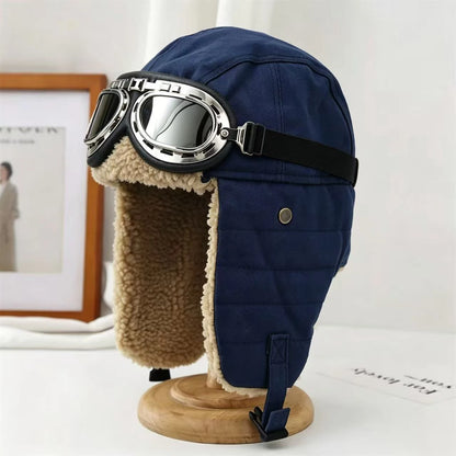 Bomber Hat Men Women Thick Warm Russian Ushanka Fur Hat Fashion Male Female Winter Hat Black Grey Earflap Ski Russian Cap