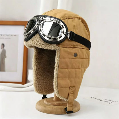 Bomber Hat Men Women Thick Warm Russian Ushanka Fur Hat Fashion Male Female Winter Hat Black Grey Earflap Ski Russian Cap