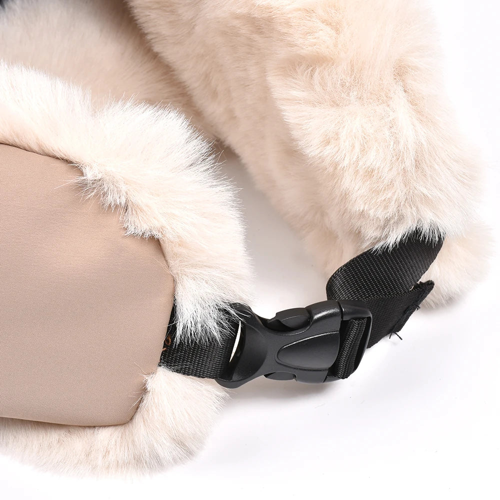Newest Mens Women Unisex Warm Trapper Aviator Trooper Earflap Winter Flaps Ski Hat New Bomber Hats Russian Ski Hat Faux Fur Hats