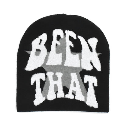 2023 New Knitting Beanies Hat Men Women Paragraph Quality Cap Mea Culpa Y2k Warm Fashion Hundred Take Cold Cap for Women Hats