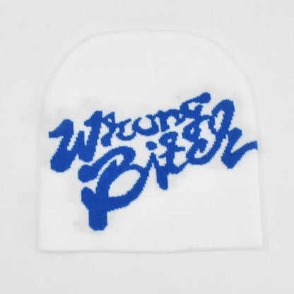 2023 New Knitting Beanies Hat Men Women Paragraph Quality Cap Mea Culpa Y2k Warm Fashion Hundred Take Cold Cap for Women Hats