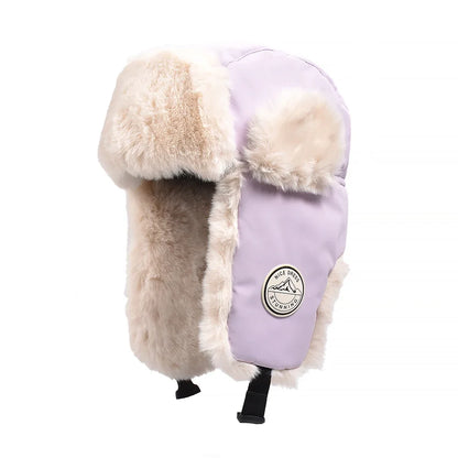 Newest Mens Women Unisex Warm Trapper Aviator Trooper Earflap Winter Flaps Ski Hat New Bomber Hats Russian Ski Hat Faux Fur Hats