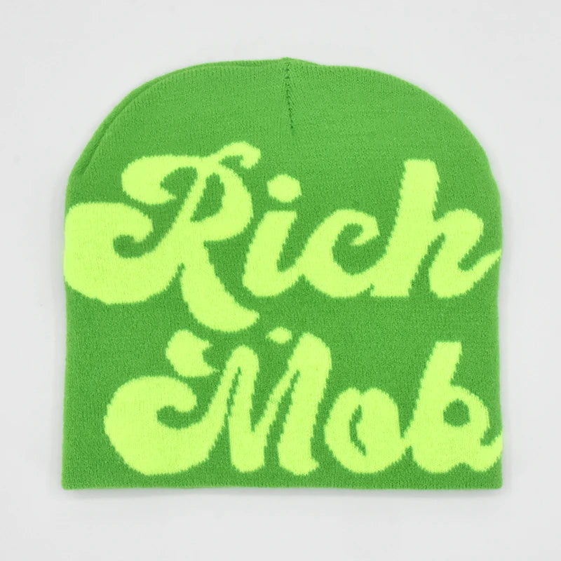 2023 New Knitting Beanies Hat Men Women Paragraph Quality Cap Mea Culpa Y2k Warm Fashion Hundred Take Cold Cap for Women Hats