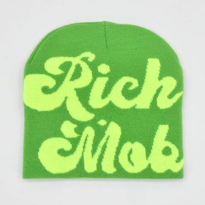 2023 New Knitting Beanies Hat Men Women Paragraph Quality Cap Mea Culpa Y2k Warm Fashion Hundred Take Cold Cap for Women Hats