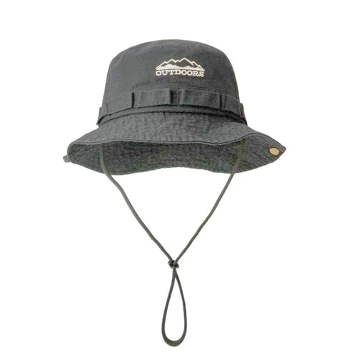 Spring/Summer Retro Sun Hat Outdoor Bucket Hat with Brim Unisex Casual Cap Fashionable Outdoor Sunshade Fisherman Hat