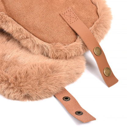 New Bomber Hat Men Women Thick Warm Russian Ushanka Fur Hat Fashion Male Female Winter Hat Black Grey Earflap Ski Russian Cap
