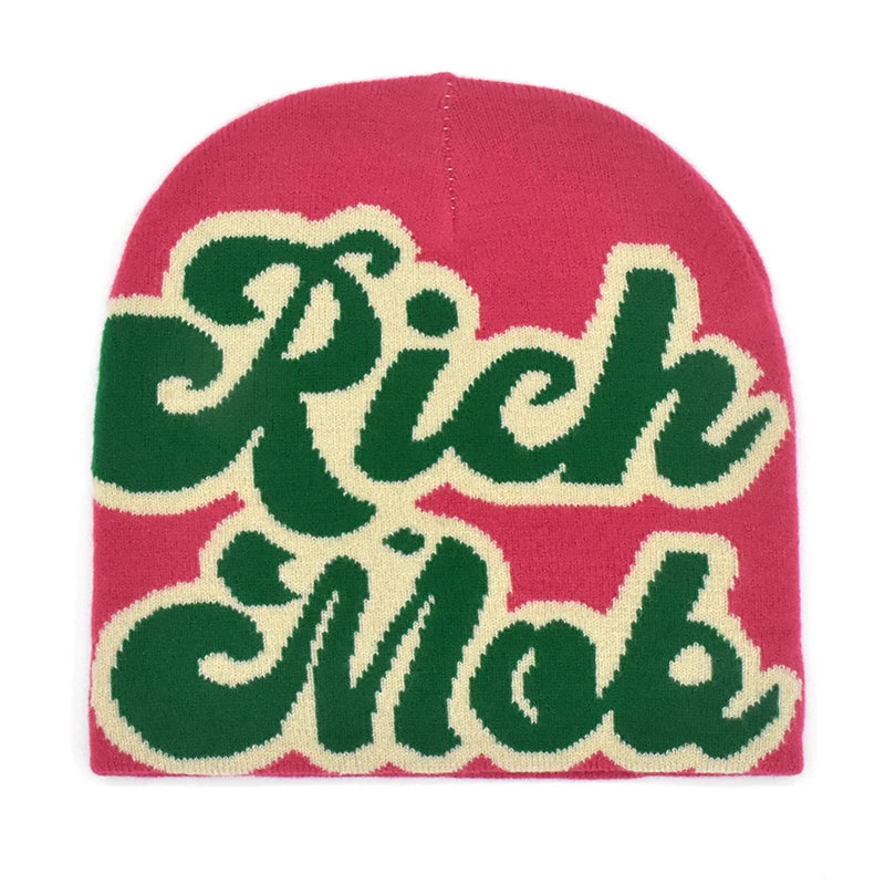 2023 New Knitting Beanies Hat Men Women Paragraph Quality Cap Mea Culpa Y2k Warm Fashion Hundred Take Cold Cap for Women Hats