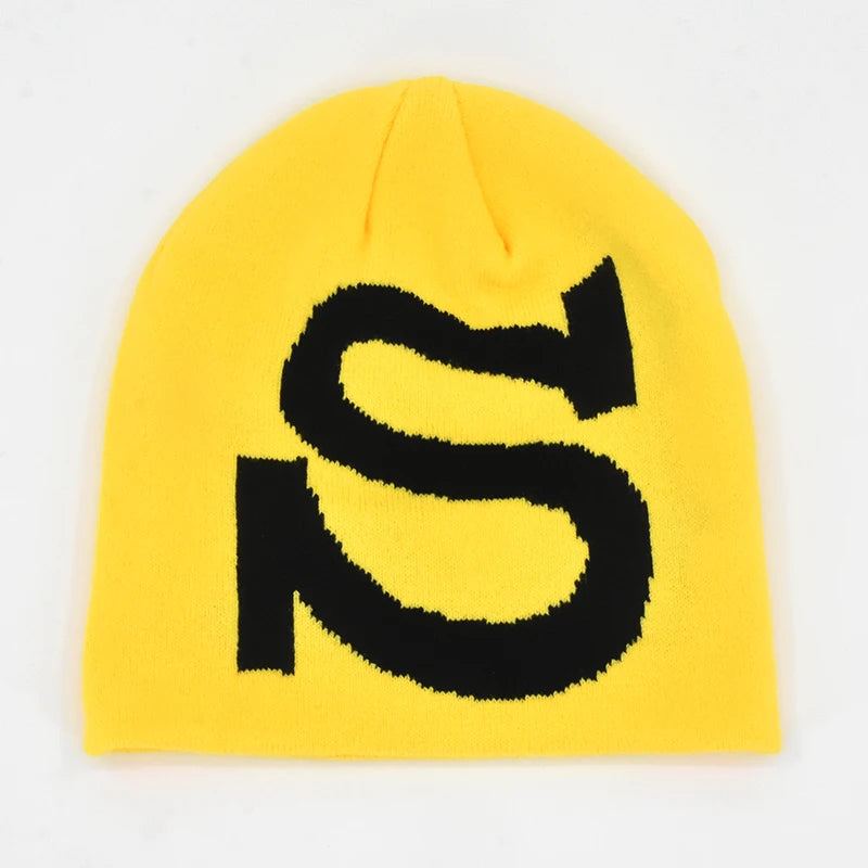 2023 New Knitting Beanies Hat Men Women Paragraph Quality Cap Mea Culpa Y2k Warm Fashion Hundred Take Cold Cap for Women Hats