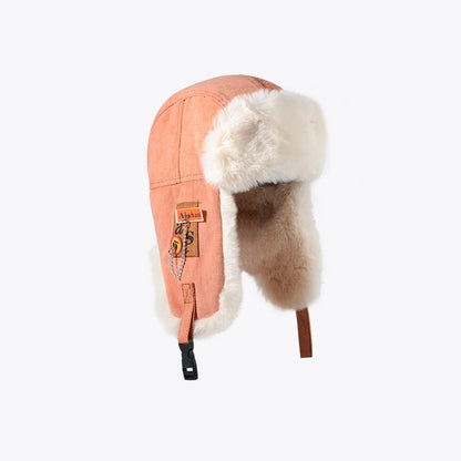Newest Bumper Hat Men Women Thick Warm Russian Ushanka Fur Hat Fashion Male Female Winter Hat Black Grey Earflap Ski Russian Cap