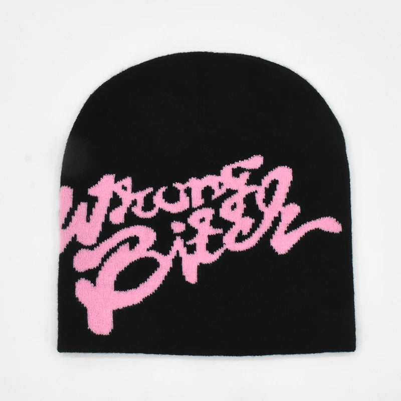 2023 New Knitting Beanies Hat Men Women Paragraph Quality Cap Mea Culpa Y2k Warm Fashion Hundred Take Cold Cap for Women Hats