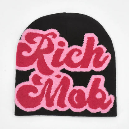 2023 New Knitting Beanies Hat Men Women Paragraph Quality Cap Mea Culpa Y2k Warm Fashion Hundred Take Cold Cap for Women Hats