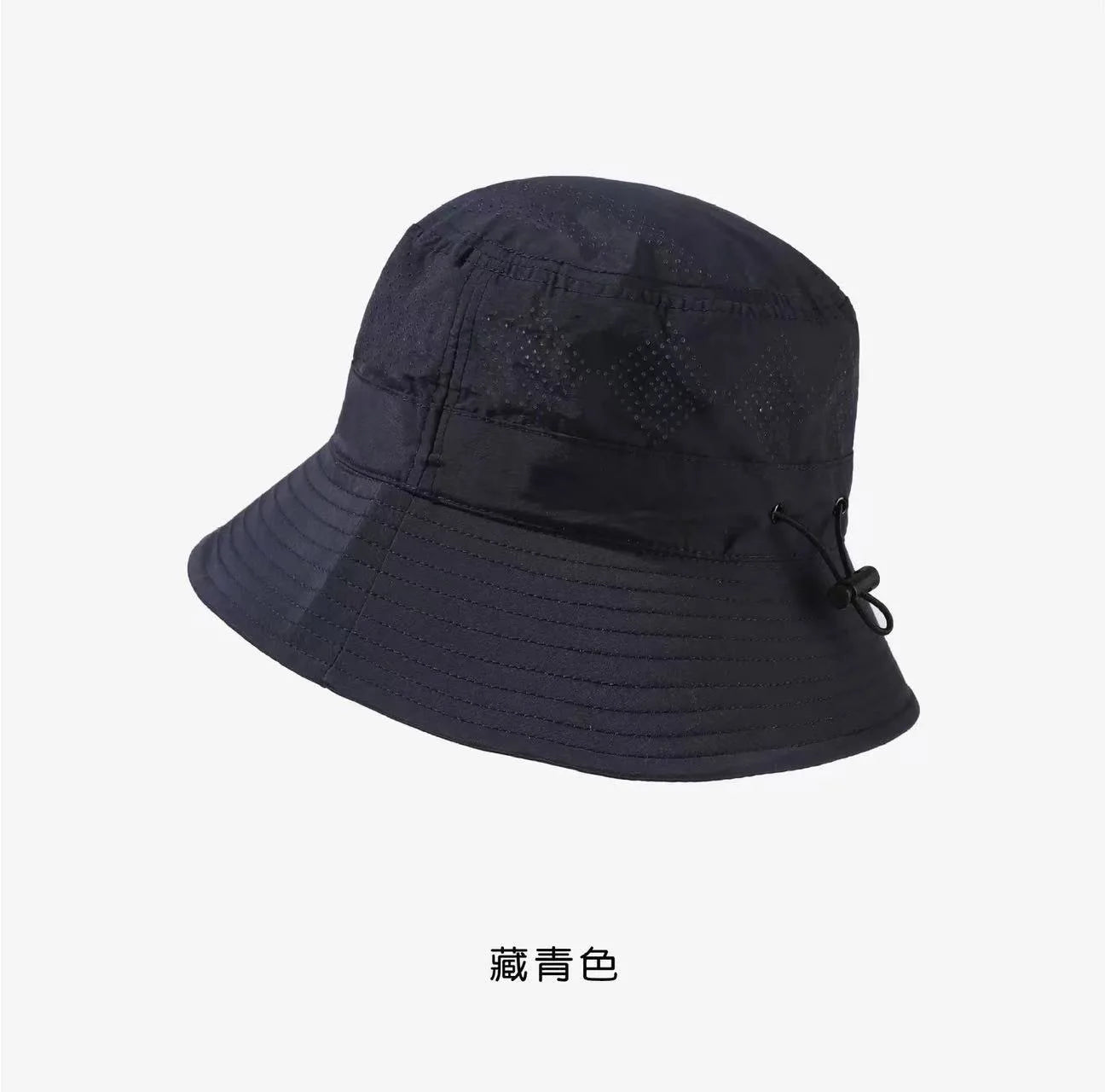 Women Summer Quick-dry Fishermen Hat Casual Outdoor Wide Brim Waterproof Sunshade Bucket Cap Solid Hiking Fishing Sunscreen Hats