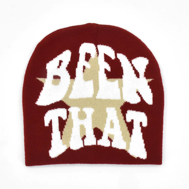 2023 New Knitting Beanies Hat Men Women Paragraph Quality Cap Mea Culpa Y2k Warm Fashion Hundred Take Cold Cap for Women Hats